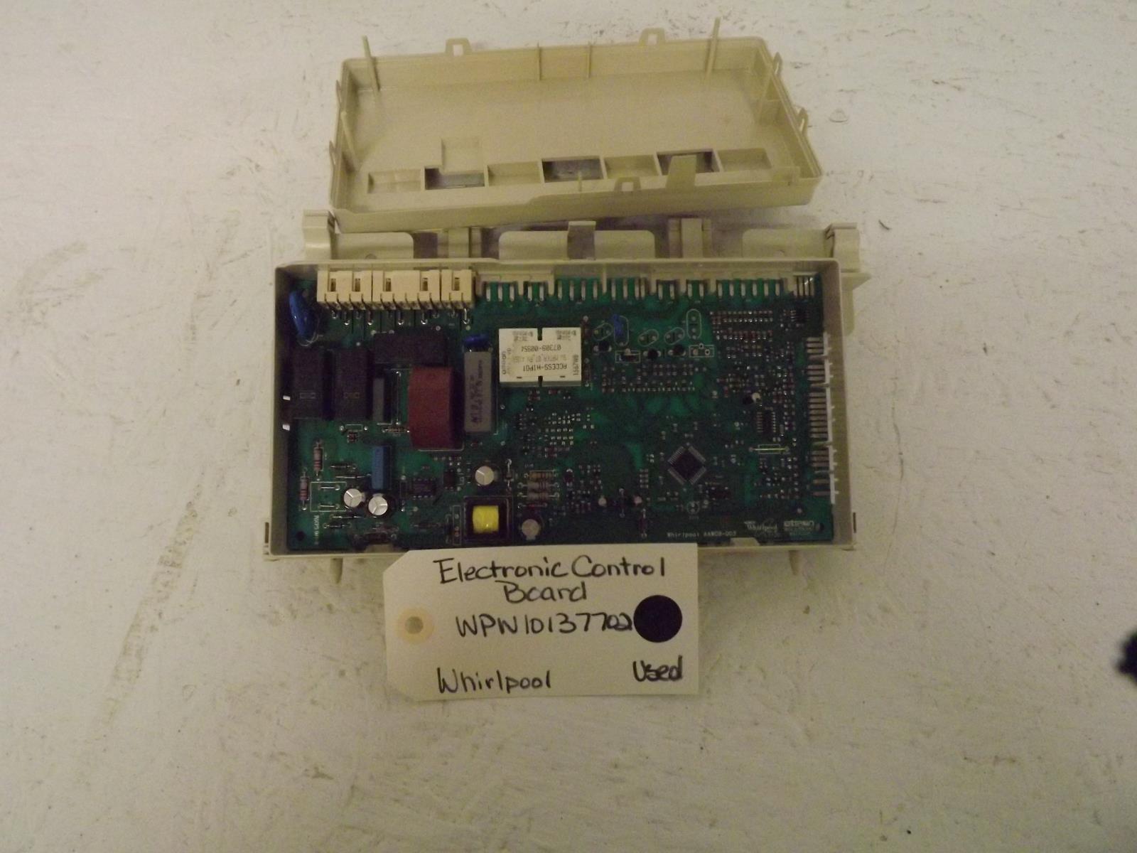 Whirlpool Washer WPW10137702 Electronic Control Board Used Whirlpool Washer WPW10137702 Electronic Control Board Used